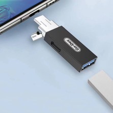 Go Des GD-CT192 Usb-A Dan Type-C Ye ve Type-C Den Usb-A Dönüştürücü Adaptör 4in1 Otg