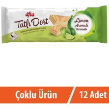 Afia Tatlı Dost Limon Kremalı Gofret 12X140 gr