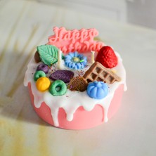 Trend Mum Happy Birhtday Pasta Mum , Doğum Günü Pasta Mum , Doğum Günü Hediyesi , Hediyelik Mum