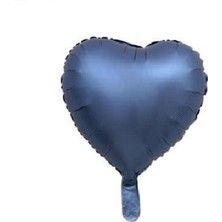 Kidspartim Saten Kalp Mavi 18 Inç Folyo Balon 1 Adet