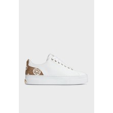 Guess Gianele4 Logolu Sneaker Ayakkabı FLPGN4ELE12WHITE Kadın Ayakkabı Flpgn4 ELE12 Whıte