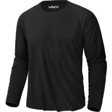 Rich Erkek 3'lü Paket Basic Uzun Kollu Tişört Sporcu Body T-Shirt