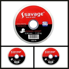 Savage Uyguna-Yakala 0,60 mm 100 mt Savage Hayalet Makara MISINA-MİS.141