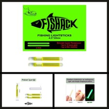 Fishack Uyguna-Yakala Çiftli 45*39MM 10 Adet Fishack Jel Balıkçı FOSFOR-MAL.428