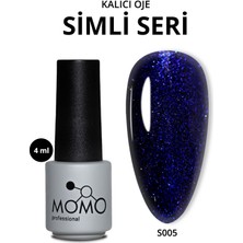 Kalıcı Oje S005, Simli Safir Mavi, 4 ml