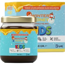 Winter Honey Çocuklar Için Kakaolu Kış Balı Arı Sütü, Bal, Polen 240 gr