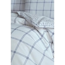 Doqu Home Festıval-Nevresim Takımı Cift Calm Beyaz
