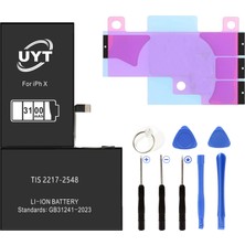 Uyt iPhone X Batarya Süper Batarya 3100 Mah