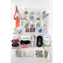 Hayalperest Boncuk Takı Yapım Malzemesi Midye ve Ipli Set