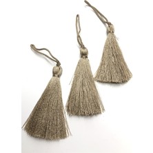 Hayalperest Boncuk Vizon Tekli Püskül  10 Adet  7 cm