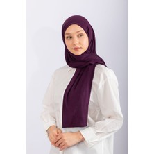 Hijabchi Penye Jersey - Mürdüm