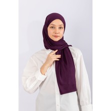 Hijabchi Penye Jersey - Mürdüm