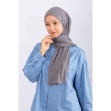 Hijabchi Penye Jersey - Gri