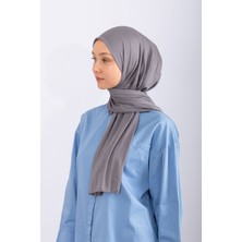 Hijabchi Penye Jersey - Gri