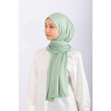 Hijabchi Penye Şal Jersey - Su Yeşili