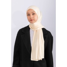 Hijabchi Penye Jersey - Krem