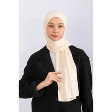 Hijabchi Penye Jersey - Krem