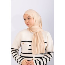Hijabchi Penye Jersey - Bej