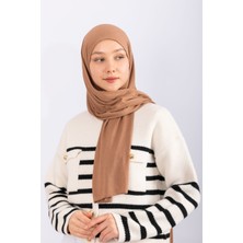 Hijabchi Penye Jersey - Fındık Kabuğu