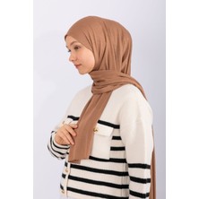 Hijabchi Penye Jersey - Fındık Kabuğu