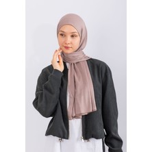 Hijabchi Penye Şal Jersey - Vizon