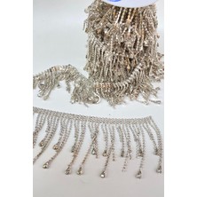 Hayalperest Boncuk Beyoğlu Damla Taşlı Saçak Püsküllü Şerit Aksesuar