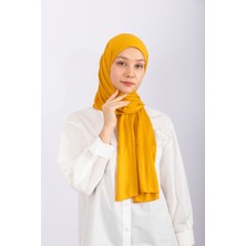 Hijabchi Penye Şal Jersey - Amber