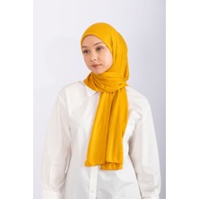 Hijabchi Penye Şal Jersey - Amber