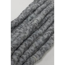Hayalperest Boncuk Gri Renk Fimo Hamur Boncuk 6 mm