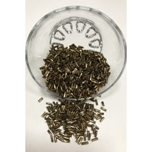 Kaplama Kahve Burgulu Boru Boncuk 5 mm