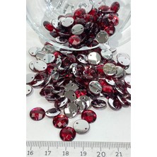 Hayalperest Boncuk Yuvarlak Dikme Plastik Taş Boncuk 10 gr