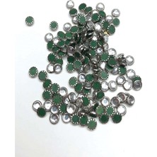 Şeffaf Yapıştırma Kasalı Plastik Taş 25 adet