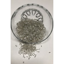 Gümüş Rengi Kesme Boncuk 50 Gr