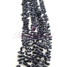 Siyah Renk Dizi Damla Kristal