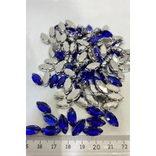 Hayalperest Boncuk Metal Kasalı Mekik Beyoğlu Taşı Dikme Boncuk 10 Adet