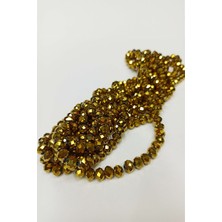 Altın Sarısı Kristal Boncuk 8 Mm