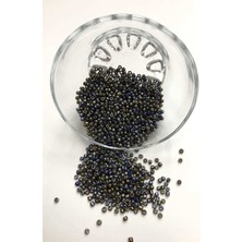 Janjanlı Yeşil Kum Boncuk Orta Boy 3 mm 50 gr
