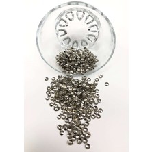 Gümüş Çukur Metal Pul 3 mm