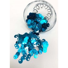 Turkuaz Patik ve Çanta Pulu 10 mm