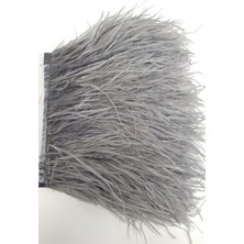 Gri Deve Kuşu Tüyü 1 mt