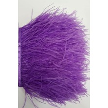 Lila Deve Kuşu Tüyü 1 mt