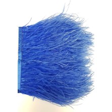 Mavi Deve Kuşu Tüyü 1 mt