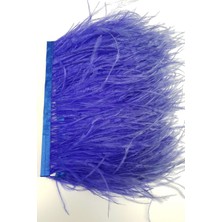 Mavi Deve Kuşu Tüyü 1 mt