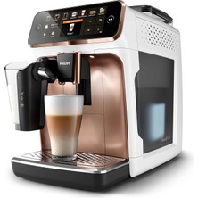 Philips Premium Tam Otomatik Kahve ve Espresso Makinesi, Lattego 12 Farklı Kahve,luciole Beyaz Lambader Hediye