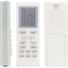 Weko Kk Flair YB1FA * Gree Duvar Tip Btu * Demirdöküm Klima Kumandası