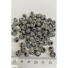 Hayalperest Boncuk Parlak Taşlı Boncuk 8 mm