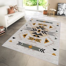 Eliana Home Dijital Baskı Yıkanabilir Kaymaz Taban Salon Halısı ve Yolluk LNA0209-SD1103