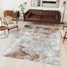 Eliana Home Dijital Baskı Yıkanabilir Kaymaz Taban Salon Halısı ve Yolluk LNA0346