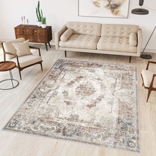 Eliana Home Dijital Baskı Yıkanabilir Kaymaz Taban Salon Halısı ve Yolluk LNA0345