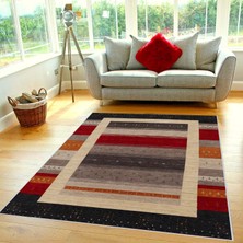 Eliana Home Dijital Baskı Yıkanabilir Kaymaz Taban Salon Halısı ve Yolluk LNA0373